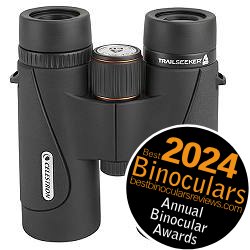 Best Mid-Level Binocular 2024, the Celestron TrailSeeker ED 8x42 Binoculars