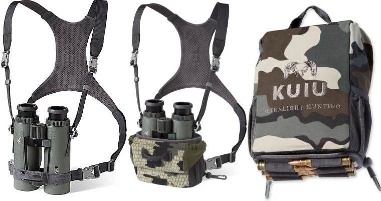 binocular harness with rangefinder