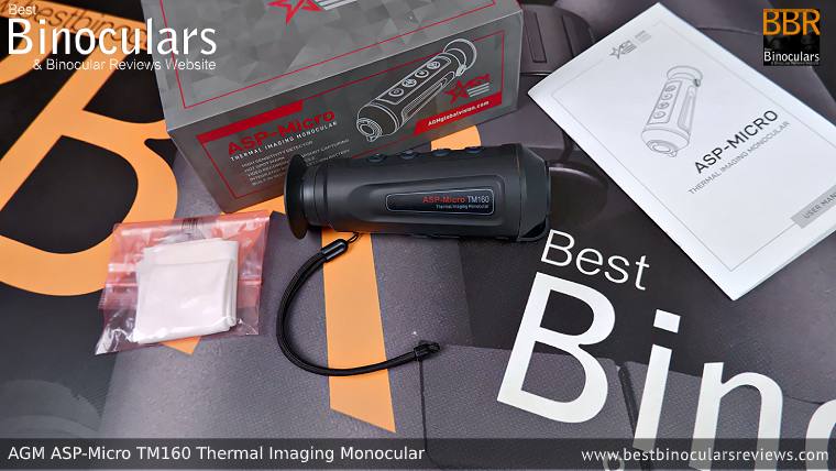 AGM Asp-Micro TM160 Thermal Imaging Monocular with accessories