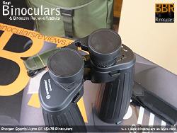 Rainguard on the Bresser Spezial Astro SF 15x70 Binoculars