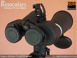Rainguard on the Celestron SkyMaster Pro 15x70 Binoculars