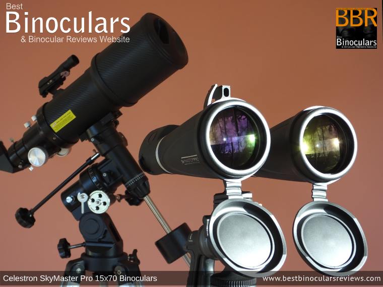 Telescope vs  Celestron SkyMaster Pro 15x70 Binoculars