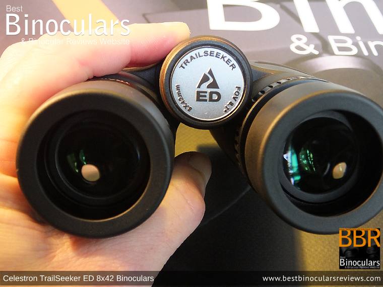 Adjusting the Focus Wheel on the Celestron TrailSeeker ED 8x42 binoculars