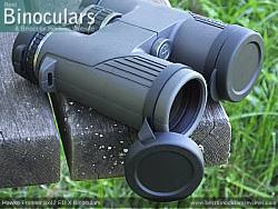 Objective Lens Covers on the Hawke Frontier 8x42 ED X Binoculars