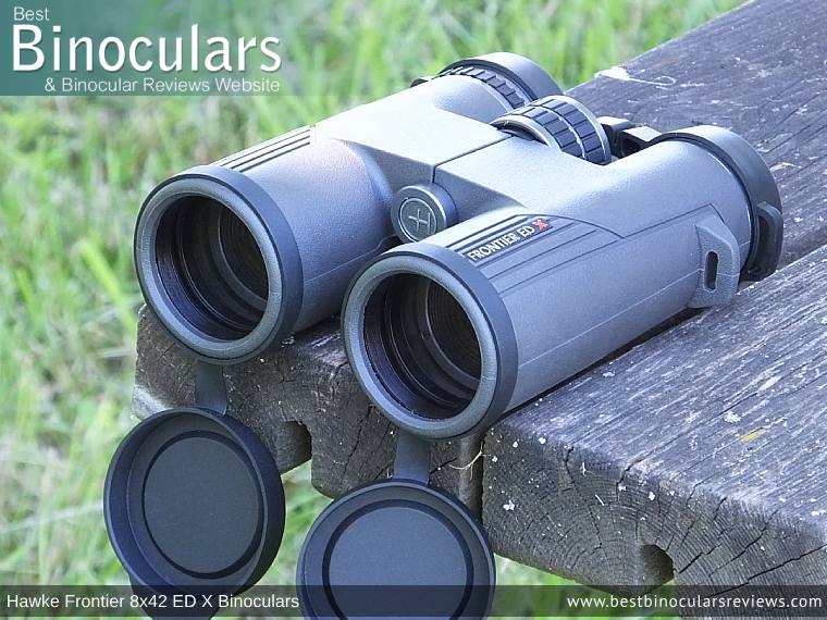 42mm Objective Lenses on the Hawke Frontier 8x42 ED X Binoculars