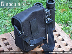Rear view of the Carry Case & Helios Nitrosport 8x42 Binoculars