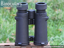 Underside of the Helios Nitrosport 8x42 Binoculars