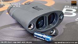 Battery Compartments on the Kite APC 16x42 Image Stabilised Binoculars