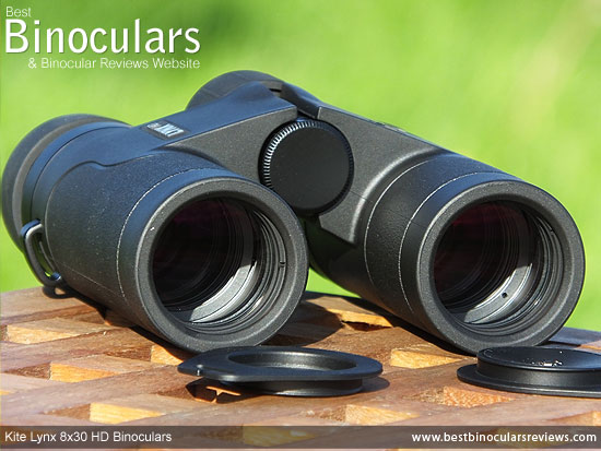 30mm objective lenses on these Kite Binoculars