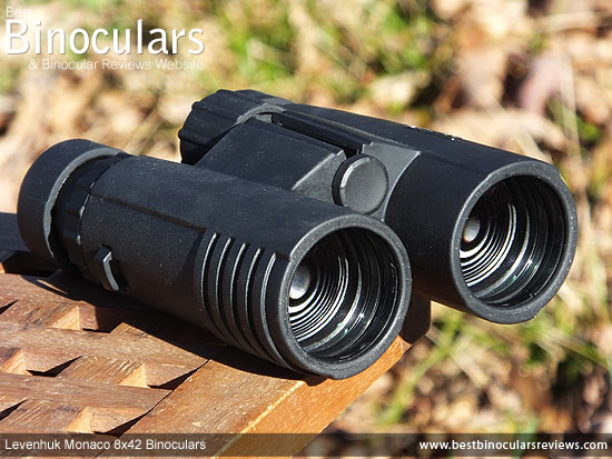 42mm Objective Lenses on the Levenhuk Monaco 8x42 Binoculars