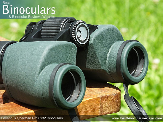 42mm Objective Lenses on the Levenhuk Sherman Pro 8x32 Binoculars