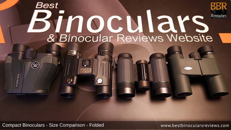 Compact Binocular Size Comparison (Open): Vortex Vanquish 10x26 vs Steiner Wildlife 8x24 vs Pentax VD 4x20 Binoculars, Monocular & Spotting Scope vs Kowa BD 8x25