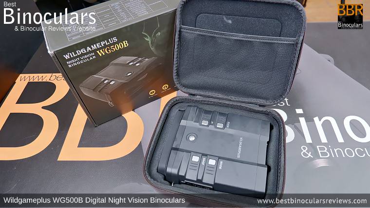 Wildgameplus WG500B Digital Night Vision Binoculars Carry Case