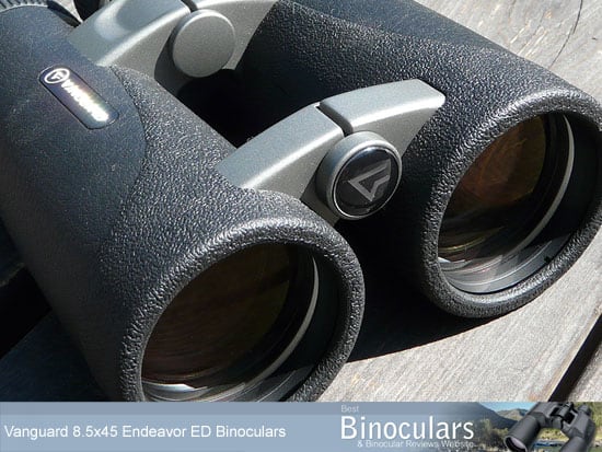 45mm lenses on the Vanguard Endeavor ED 8.5x45 Binoculars